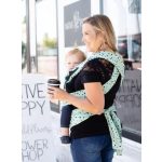 Tula babahordozó félcsatos Mint Chip