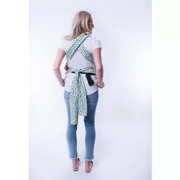 Tula babahordozó félcsatos Mint Chip