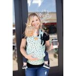 Tula babahordozó félcsatos Mint Chip