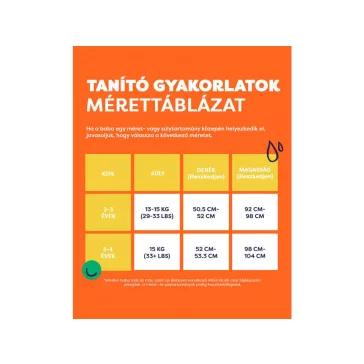   BambinoMio leszoktató pelenkanadrág, Pegasus új - Méret 2-3 év (13-15 kg)