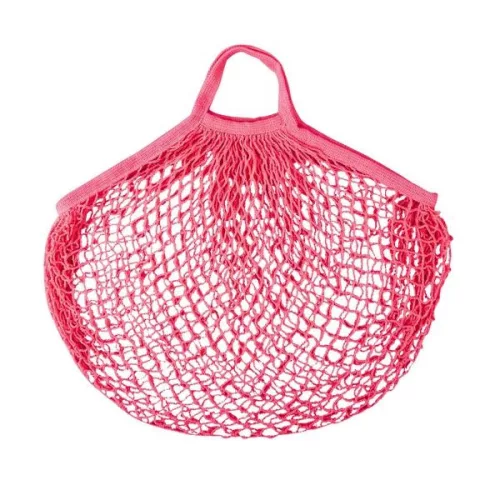 Retro cekker bevásárló táska, pink