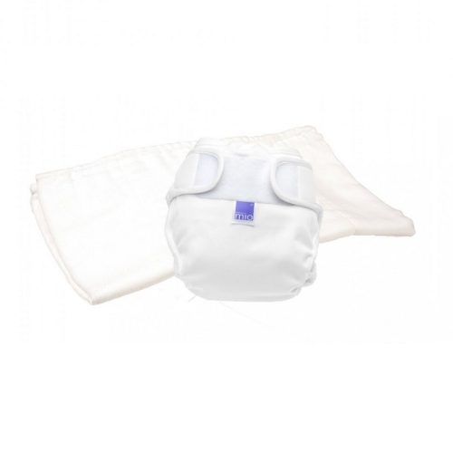Bambinomio Trial pack pelenka próbacsomag, fehér külsővel - Méret 1 : 9 kg-ig