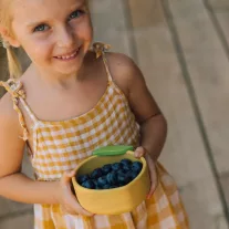 Oli&Carol tál és kanál szett - Lou a citrom