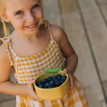 Oli&Carol tál és kanál szett - Lou a citrom
