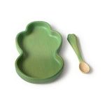 Oli&Carol tányér és kanál szett - Kendall a kelkáposzta