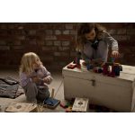 Wooden story szivárvány építőkockák zsákban XL - 50 db