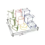 Wooden story szivárvány szortírozó tábla XL