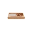 Wooden story Montessori homok tálca kártyatartóval 2fakkos Wooden story Montessori homok tálca kártyatartóval 2fakkos