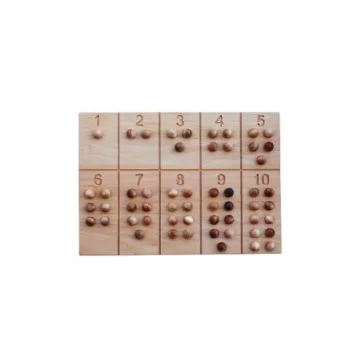 Wooden story natúr Számoló tábla Montessori