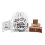 Wooden story On My Mind kockák - Freedom,truth..