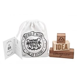 Wooden story On My Mind kockák - Imagine, idea..