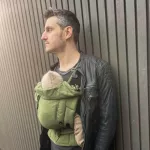 Hoppediz Bondolino PLUS babahordozó oliv