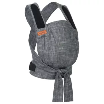    Bondolino b.pure - babahordozó, csatos derékpánttal - denim