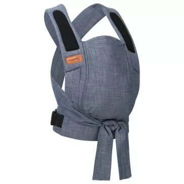    Bondolino b.pure - babahordozó, csatos derékpánttal - denim