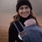  Bondolino b.pure - babahordozó, csatos derékpánttal - denim
