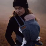  Bondolino b.pure - babahordozó, csatos derékpánttal - denim