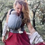  Bondolino b.pure - babahordozó, csatos derékpánttal - Szürke 