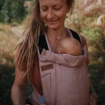 Bondolino b.pure babahordozó, tépőzáras derékpánttal - Siena