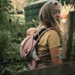 Bondolino b.pure babahordozó, tépőzáras derékpánttal - Siena