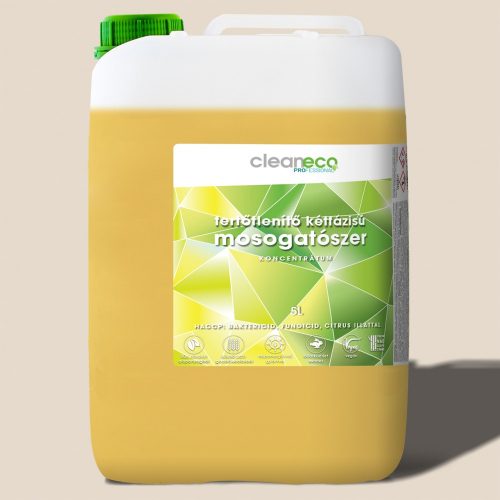 Cleaneco kétfázisú fertőtlenítő mosogatószer (5l)
