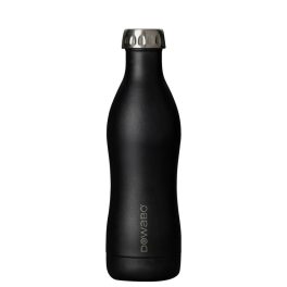   Dowabo rozsdamentes acél kulacs - egyfalú, 800 ml - Black Sun