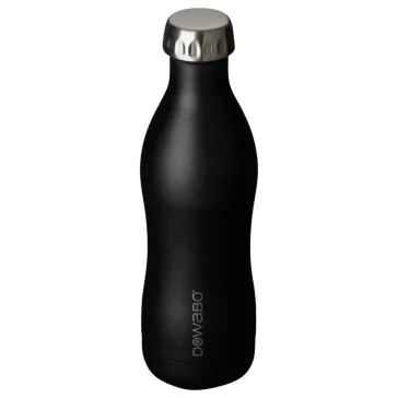   Dowabo rozsdamentes acél kulacs - egyfalú, 800 ml - Black Sun