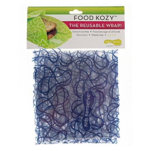 Food Kozy újrahasznosítható uzsonnás táska 2db/csomag, Ocean