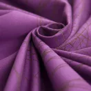 Hoppediz hordozókendő - New York mocca viola - méret: 4,6 m
