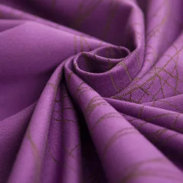  Hoppediz hordozókendő - New York mocca viola - méret: 4,6 m