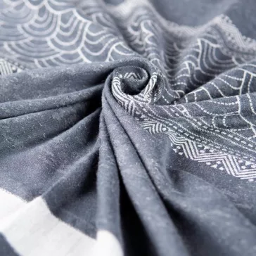 Hoppediz hordozókendő jacquard szövéssel - Sapporo - Hordozókendő méret 5,4 m