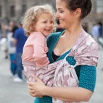 Hoppediz Ring Sling karikás kendő - Amsterdam rose