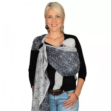 Hoppediz Ring Sling karikás kendő(Malmo denim)