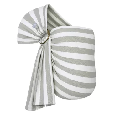 Hoppediz Ring Sling, karikás kendő ( poplin denim black )