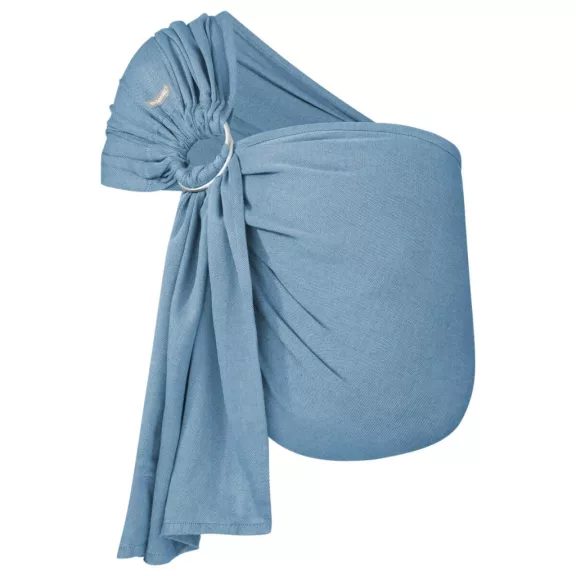 Hoppediz Ring Sling, karikás kendõ nyári, ultrakönnyű - Hamburg ocean Hoppediz Ring Sling, karikás kendõ nyári, ultrakönnyű - Hamburg ocean