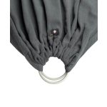 Hoppediz ultrakönnyű nyári karikás baba hordozókendő - Hamburg stone - 4,6 m