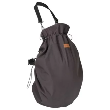 Hoppediz Softshell hordozós baba takaró - Szürke