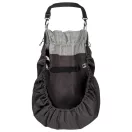 Hoppediz Softshell hordozós baba takaró - Szürke