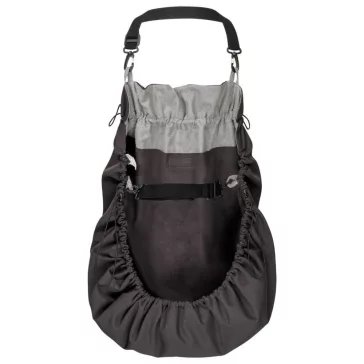 Hoppediz Softshell hordozós baba takaró - Szürke