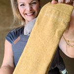 Hoppediz gyapjú lábmelegítő - gold