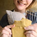 Hoppediz gyapjú lábmelegítő - gold