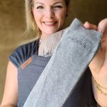 Hoppediz pamut lábmelegítõ, stone