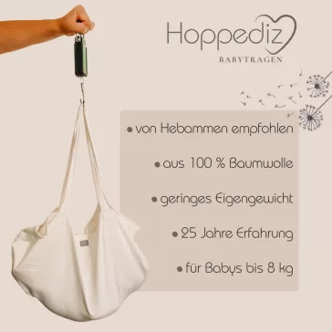 Hoppediz mérlegtáska babáknak - Aberdeen
