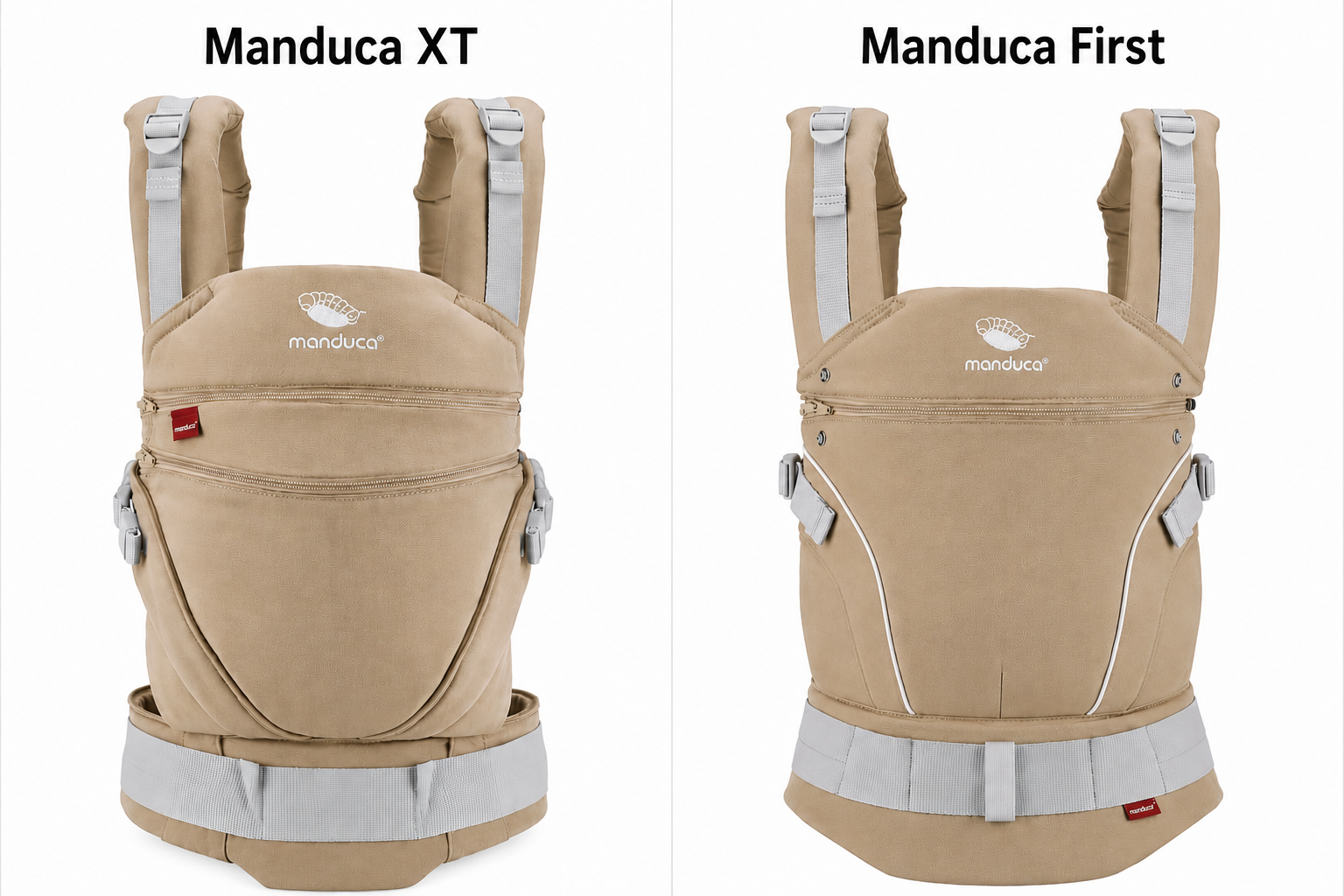 Manduca hordozók: First vs XT Manduca összehasonlítás